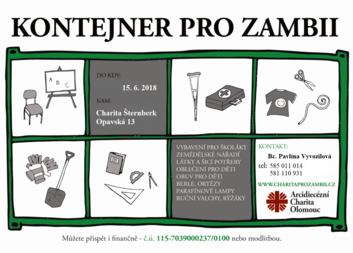 Kontejner pro ZAMBII