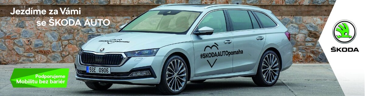 ŠKODA AUTO POMÁHÁ