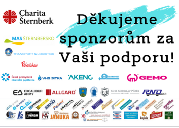 Poděkování sponzorům