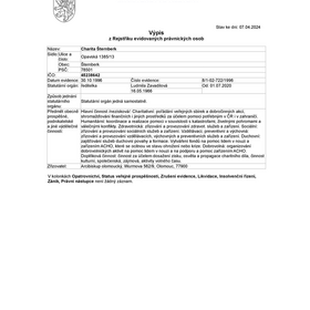 Registrace - Ministerstvo kultury ČR