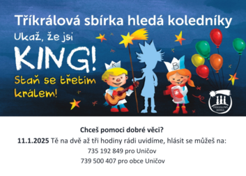 Tříkrálová sbírka 2025